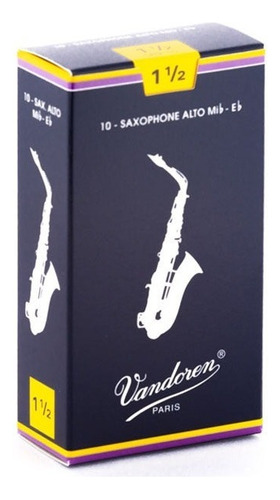 Cañas Sax Alto Mib 1 1/2 Vandoren Sr2115(10)