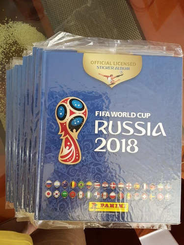 Album Panini Mundial Russia 2018 Tapa Dura Sellado