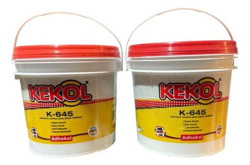 Kekol K645 Adhesivo Base Acuosa Pisos Vinilicos X 8 Kg