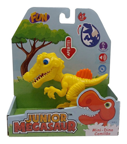 Dinossauro Mini Espinossauro Megassaur Comilao Fun