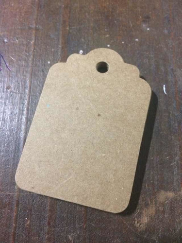 100 Tags Papel Kraft Lembrancinha Casamento Rústico