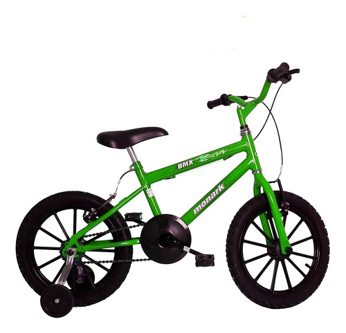 Bicicleta Infantil Bmx Monark Aro 16 Verde