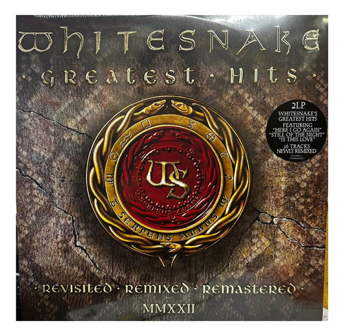 Vinilo Whitesnake Greatest Hits Remixed Remastered Mmxxi 