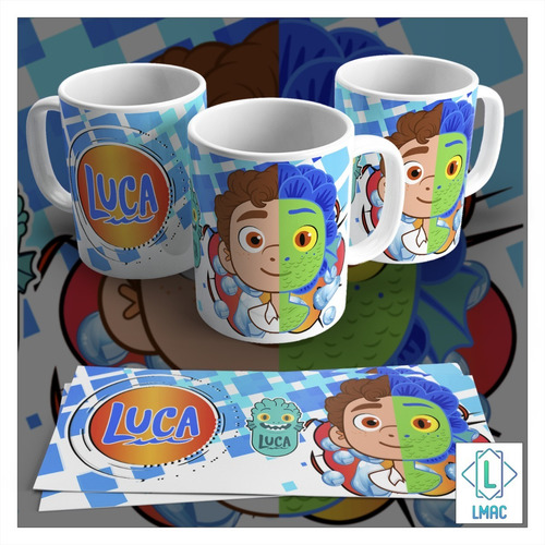 Imagen 1 de 5 de Plantillas De Luca Para Sublimar Tazones Y Poleras