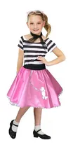Comprar Falda De Rock And Roll - Disfraz Vaselina - Falda Para Bailables - Disfraces Para Niñas - Faldas De Vaselina Rockeras - Disfraz Rocanrol De Los 80