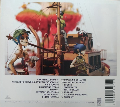 Gorillaz Plastic Beach Cd
