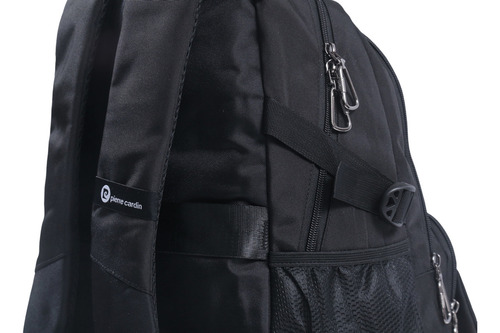 Mochila Urbana Hombre Mujer Compartimiento Frontal Acolchada Color Azul Pc1109 Diseño De La Tela Liso