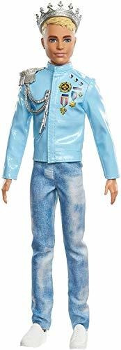 Barbie Princess Adventure Prince Ken Doll (12 Pulgadas) Con 