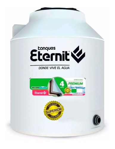 Tanque Premium Blanco 600 Litros Calidad Superior Eternit