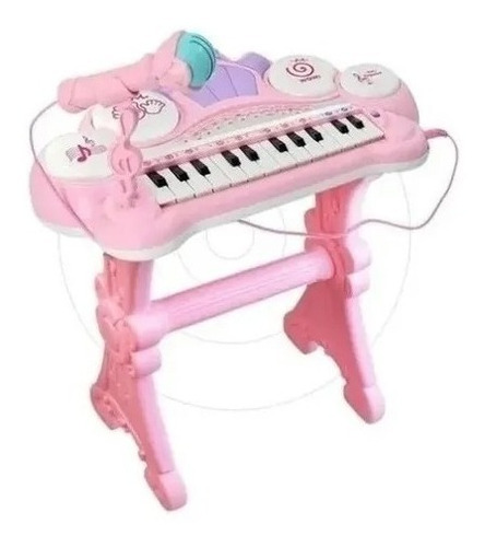 Piano Juguete Electrónico Para Niños Musical Con Micrófono