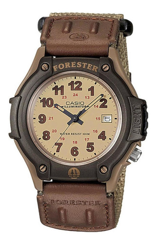 Reloj Casio Ft-500wvb-5bv Forester Illuminator-café