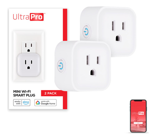 Ultrapro Smart Plug Wifi Outlet, Smart Hom B08hfyr1px_130324