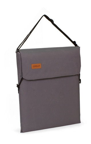 Reposera Plegable Chilly Diseño Gris