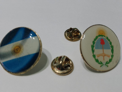 Pins Bandera_ Escudo Argentino Redondo De 2 Cms _x 2 Unidade