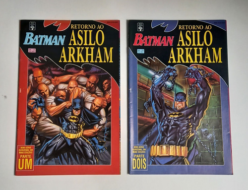 Batman Retorno Ao Asilo Arkham 1 E 2 Completa Ed. Abril 1994 (Usado)