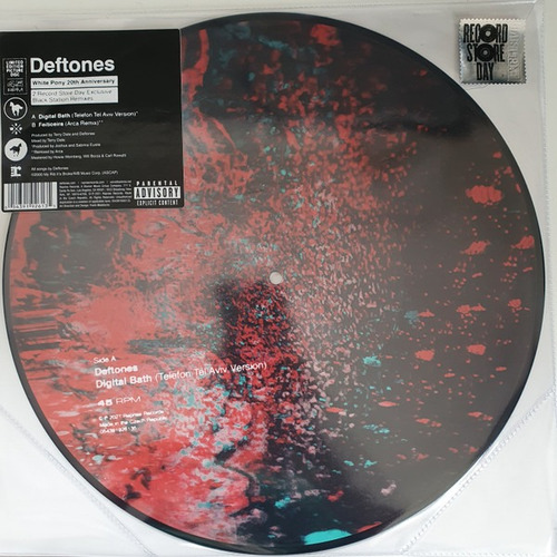 Deftones Digital Bath / Feiticeira Vinilo Nuevo Limited Pict