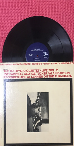 Jaki Byard Quartet Live! Vol. 2 Prestige Lp Jazz 1967 (Usado)