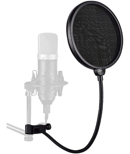 Imagen 3 de 10 de Antipop Filtro Doble Tela Grabacion Estudio