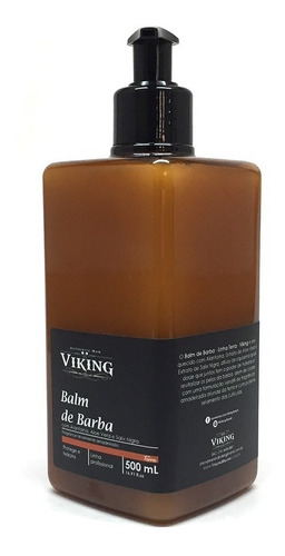 Balm De Barba Viking Linha Terra Profissional 500ml Atacado