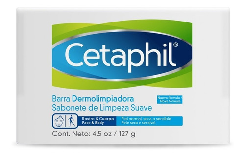 Jabón En Barra Cetaphil Dermolimpiadora 127 G