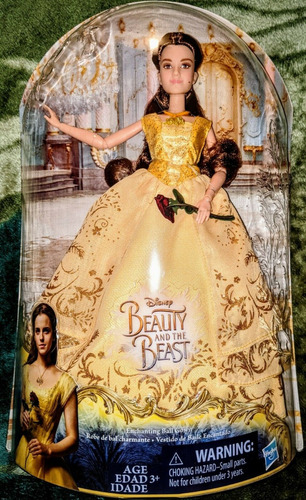 Muñeca Belle Vestido Encantado - La Bella Y La Bestia Disney
