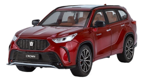 Auto Miniatura De Metal Toyota Nuevo Suv Crown Kluger 2023 1