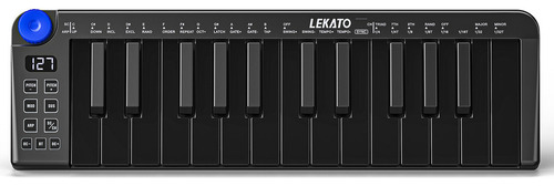Mini Teclado Midi Con Controlador Midi De 25 Teclas, Recarga