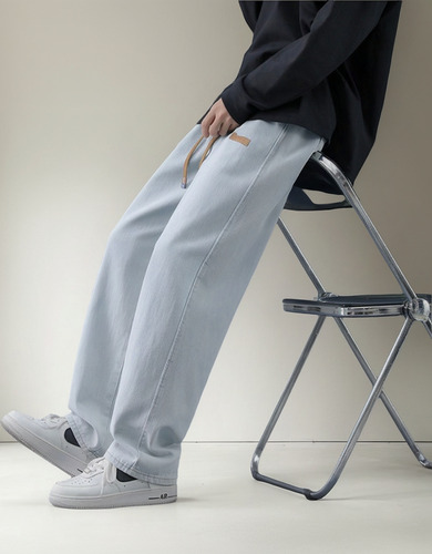 Calças Jeans Soltas E Retas, Modelos De Primavera E Outono