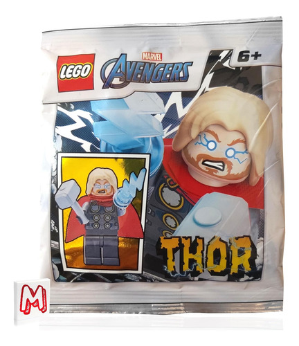 Lego Minifigura De Los Vengadores De Super Heroes - Thor Con