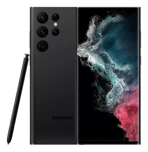 Samsung Galaxy S22 Ultra 5g 128gb Negro Originales (Reacondicionado)