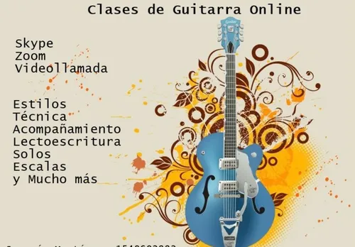 Clases De Guitarra En La Lucila Y Online.