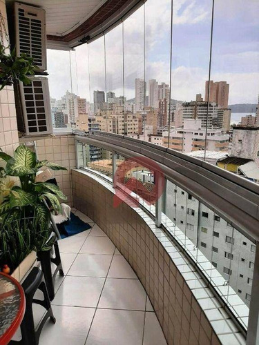 Imagem 11 de 24 de Apartamento Com 3 Dormitórios À Venda, 90 M² Por R$ 420.000 - Vila Guilhermina - Praia Grande/sp - Ap3549