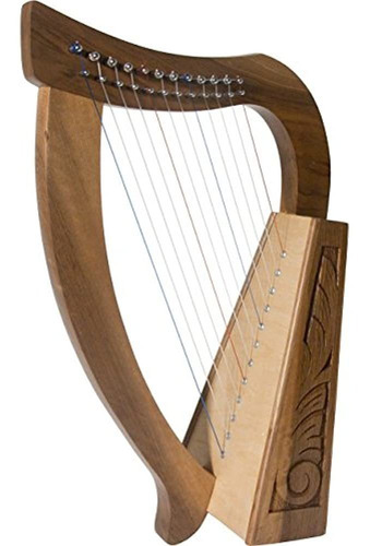 Roosebeck Baby Harp 12 String Nogal Extra String Set Y Herra