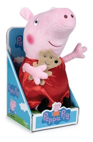 Peluche Musical Peppa Pig George 30cm Con Sonido 8607 Edu