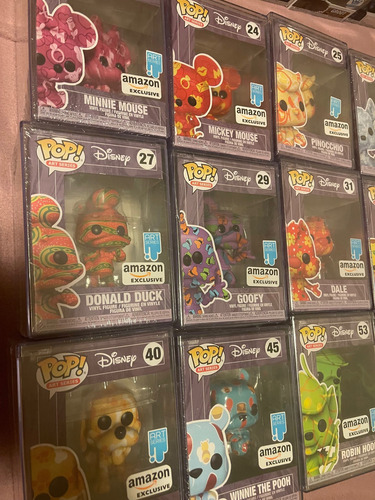 Set 13 Funko Artist Series: Disney Treasures From The Vault (Usado)
