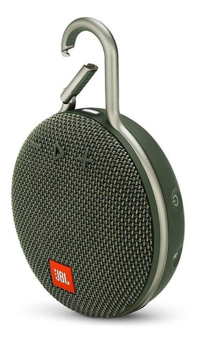 Bocina JBL Clip 3 portátil con bluetooth waterproof forest green 