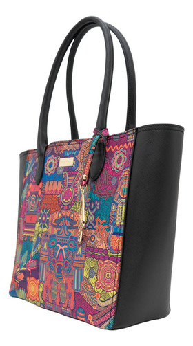 Bolsa Tote Pineda Covalin Kuuch Color Morado