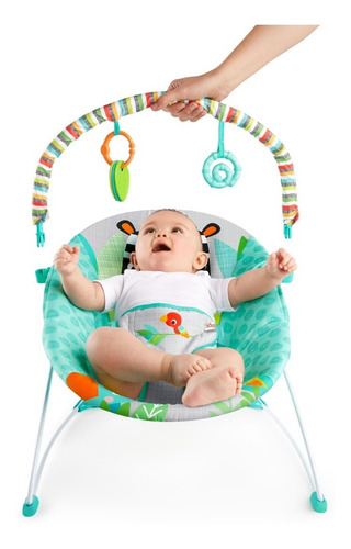 Imagen 2 de 6 de Silla Vibradora Zebra Bright Starts K11458