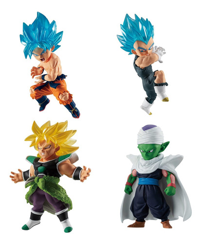 Dragon Ball Super Adverge - Juego De 3 Figuras De 2 Pulgadas