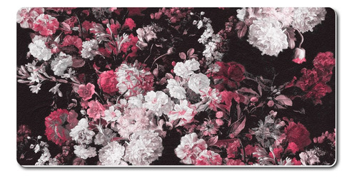 Mousepad Oficina Escritorio L (60x28,5cm) Flores