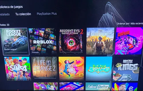 Playstation 5 Slim Con Lectora + 30 Juegos + Mochila Blanco