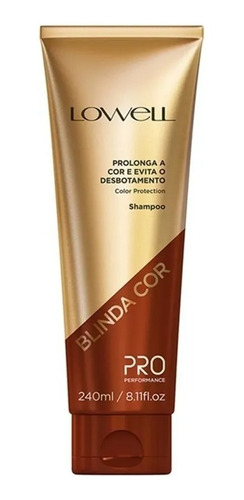 Shampoo Lowell Blinda Cor 240ml