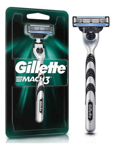 Maquina De Afeitar Mach3 1 Cartucho Gillette