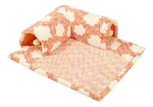 De Gato Y Cama Juguete Interactivo Con Juguete Talla L Rosa