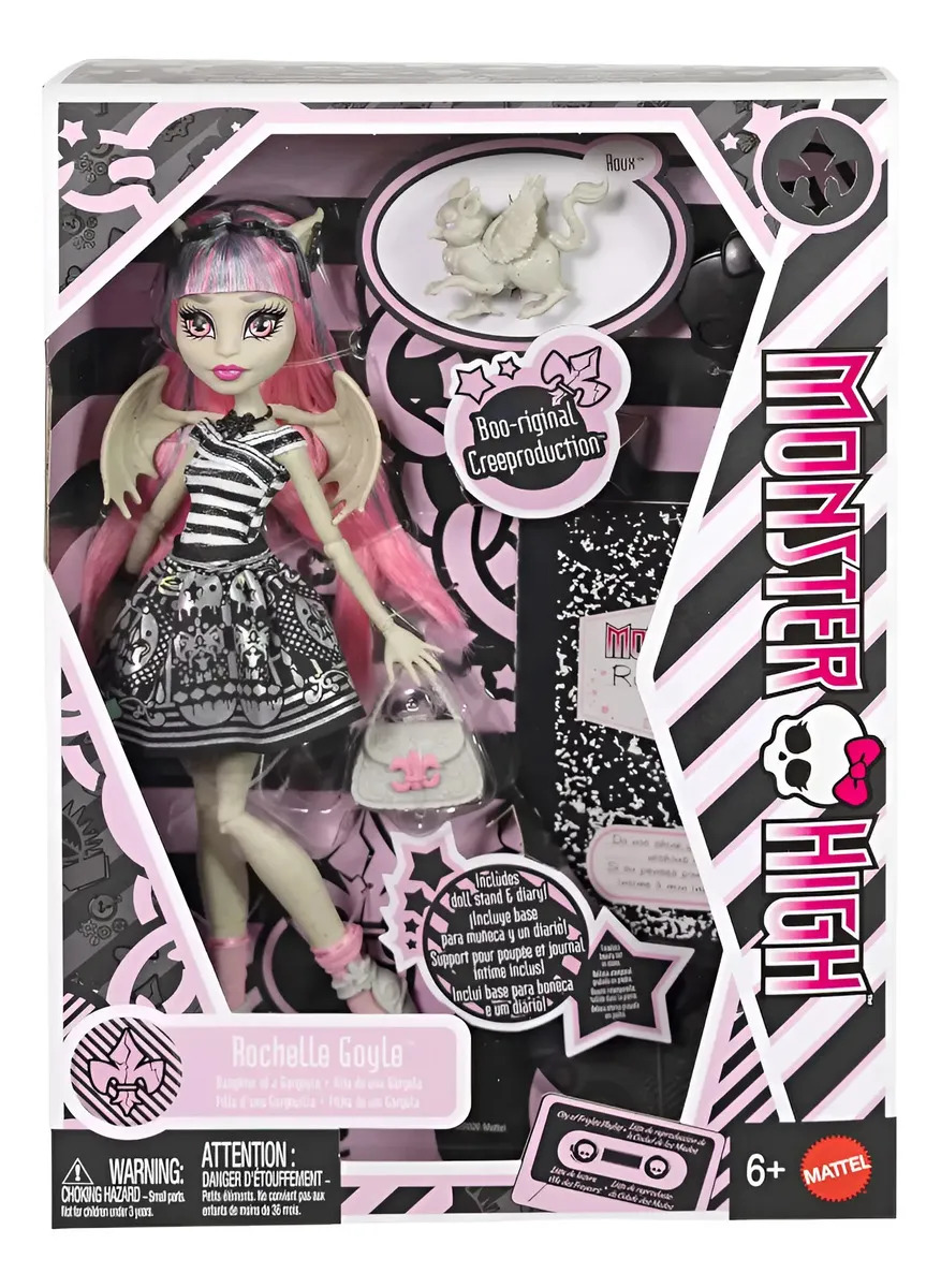 Monster High Booriginal Creeproduction Muñeca Rochelle Goyle