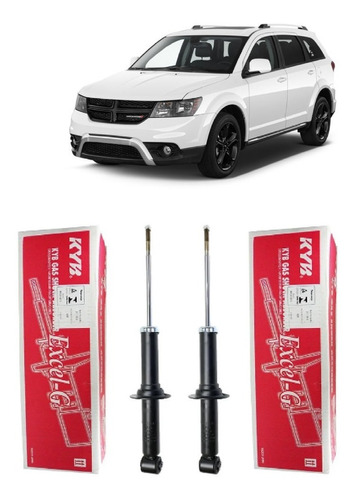 Par Do Amortecedor Traseiro Dodge Journey 2007 À 2010 Kayaba