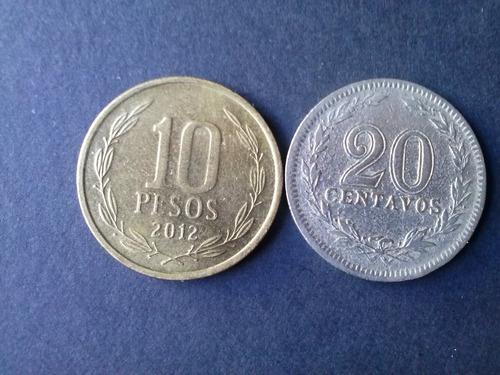 Moneda Argentina 20 Centavos Aleación Cobre Níquel 1924 (c7)