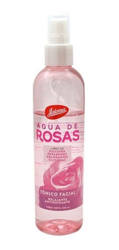 Agua De Rosas Tonico Facial Relajante Jaloma 250 Ml 