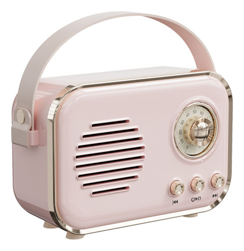 Rádio Fm Portátil, Alto-falante, Karaokê, Baixo De Alta Qual