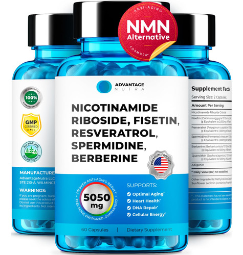 Advantagenutra Nmn Suplemento Alternativa  Ribosida De Nico